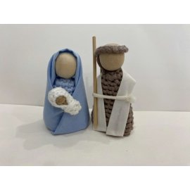 Crochet Nativity ornament
